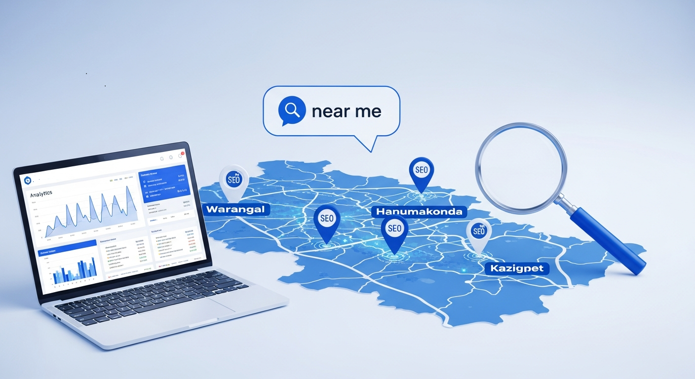 Hyper-Local SEO & “Near Me” Optimization: How Raks IT Solutions Helps Warangal Businesses Dominate Local Search